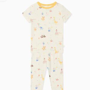 Mori s/s & pants Pjs- Party Animals - 2T